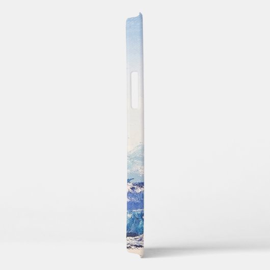 Olieschilderij op Uitzicht van de sneeuwbalberg Case-Mate iPhone Case (Achterkant / Rechts)