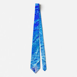 Olieschilfers van "Riptide #1" Stropdas