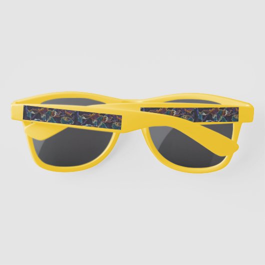 Olieslik zonnebril (Achterkant)