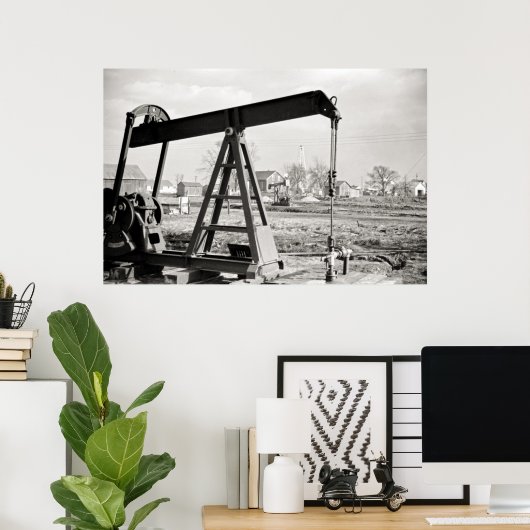  olietamusfoto poster (Thuiskantoor)