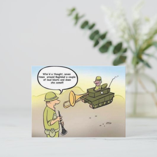 olietanker briefkaart (Staand voorkant)