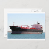 Olietanker/chemicaliëntanker 2 briefkaart (Voorkant / Achterkant)