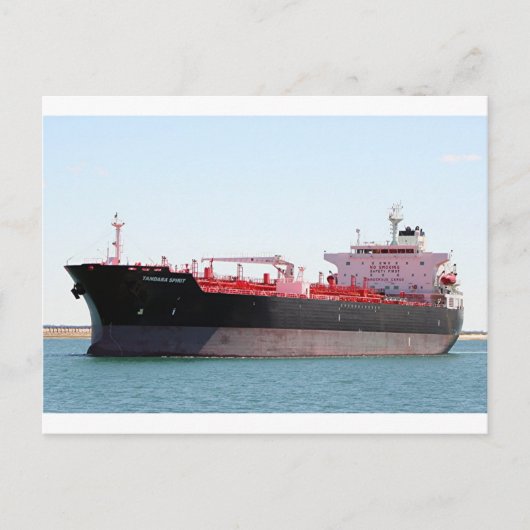 Olietanker/chemicaliëntanker 2 briefkaart (Voorkant)