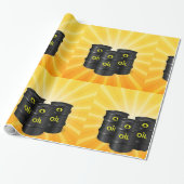 Olievaten Cadeaupapier (Uitgerold)