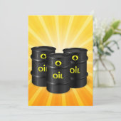 Olievaten Kaart (Staand voorkant)