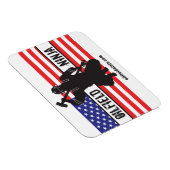 Olieveld Ninja flex magneet w / Amerikaanse vlag (Rechterzijde)