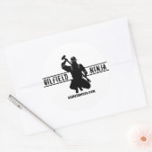 Olieveld Ninja Hardhat Sticker (Envelop)