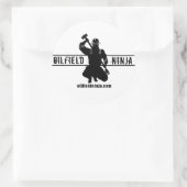 Olieveld Ninja Hardhat Sticker (Tas)