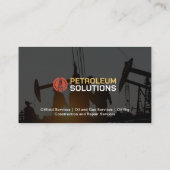 Olieveld, Olie en gas, Olieinstallatie, Goed, Aard Visitekaartje (Achterkant)