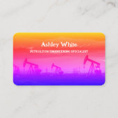 Olieveld Petroleum Custom QR Visitekaartje (Voorkant)