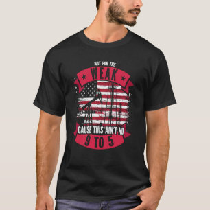 Olieveldafval Niet voor de Zwakken Omdat Dit N T-shirt