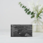 Olievelden van de baai van Prudhoe Visitekaartje (Staand voorkant)