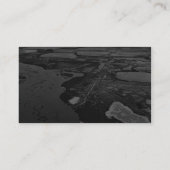 Olievelden van de baai van Prudhoe Visitekaartje (Achterkant)