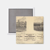 Olievelden, verblijf magneet (Voorkant / Achterkant)