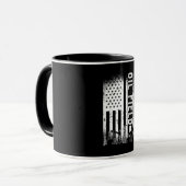 Olieveldwerker Olieveld Olie Rig RuwNeck Gas Mok (Voorkant links)