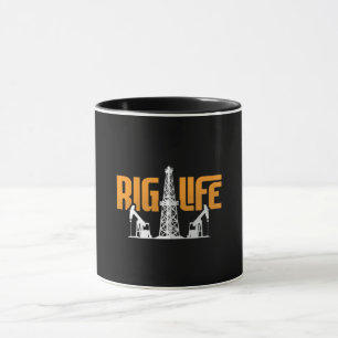 Olieveldwerker Rig Life Oil Rig Workers Roughneck Mok