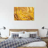 olieverf | Beste moderne abstracte kunst Canvas Afdruk (Insitu (Slaapkamer))