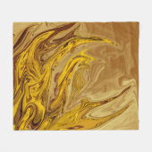  olieverf | Beste moderne abstracte kunst Fleece Deken (Voorkant (Horizontaal))