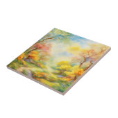 Olieverf Een Lentelandschap 2 Tegeltje (Zijkant)