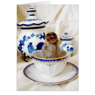 Olieverf-effect-skick en theebekertje in Studio