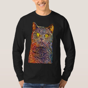 Olieverf filterkroes t-shirt