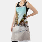 Olieverf. Imitatie. Illustratie. Broad street a Schort (Insitu)