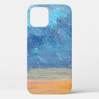 Olieverf landschap. Abstract, kunst, ba
