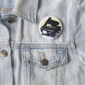 Olieverf : Mijn piano Ronde Button 5,7 Cm (In situ)