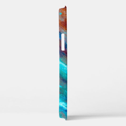 Olieverf op canvas. Abstracte kunstachtergrond. F Case-Mate iPhone Case (Achterkant / Rechts)