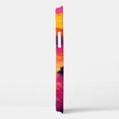olieverf op canvas. Sunset over het eiland. M Case-Mate iPhone Case (Achterkant / Rechts)