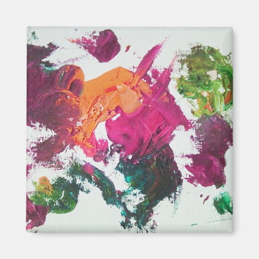 Olieverf Palet Mulberry Magnet (Voorkant)