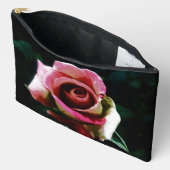 Olieverf rode roos etui (Open)