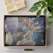 Olieverf Schilderen van een Octopus en Vis Decoupa Tissuepapier (Geschenk)