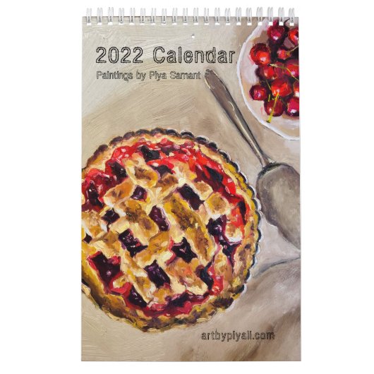 Olieverf van Piya Samant Kalender (Hoes)