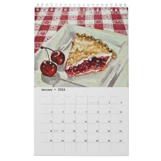 Olieverf van Piya Samant Kalender (Jan 2026)