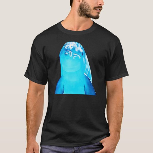 Olieverf Zee Levensoceanen van het filter T-shirt (Voorkant)