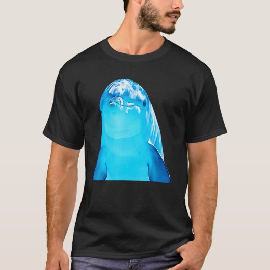 Olieverf Zee Levensoceanen van het filter T-shirt (Voorkant)