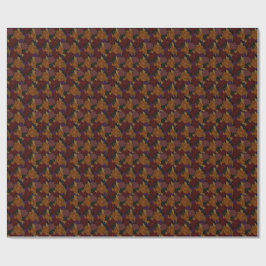 Olieverfde bloemen cadeaupapier