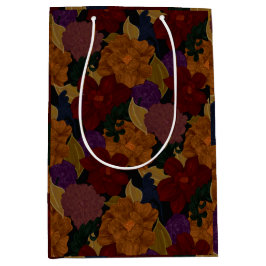 Olieverfde bloemen medium cadeauzakje