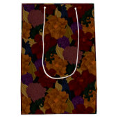 Olieverfde bloemen medium cadeauzakje (Achterkant)