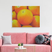 Olieverfschilderde sinaasappels canvas afdruk (Insitu (Woonkamer))