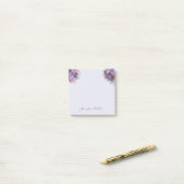 Olieverfschilderij Bloemen Elegant Sjabloon Handsc Post-it® Notes (Op bureau)