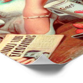  Olieverfschilderij Collage Pin Up Poster (Hoek)