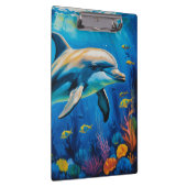 olieverfschilderij Dolfijn Klembord (Rechts)