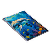 olieverfschilderij Dolfijn Notitieboek (Rechterzijde)