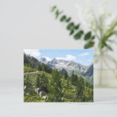 Olieverfschilderij illustratie van de Oostenrijkse Briefkaart (Staand voorkant)