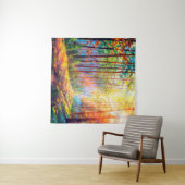 olieverfschilderij in het najaar , schilderachtig  wandkleed (In Situ (horizontaal))