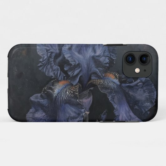 Olieverfschilderij Iris Botanical Case-Mate iPhone Case (Achterkant (horizontaal))