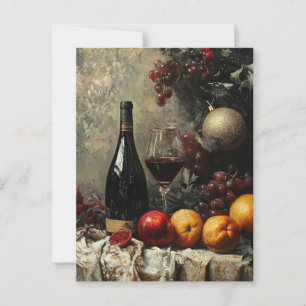  olieverfschilderij Stilleven Briefkaart