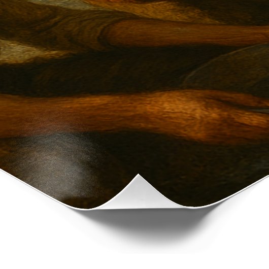 Olieverfschilderij van de Amerikaanse Gold Rush Perfect Poster (Hoek)